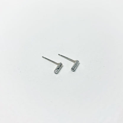 Mini Balance Stud Earrings -1/4"