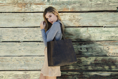 Raw Edge Tote