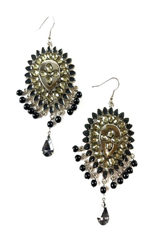 CRYSTAL DROP EARRING