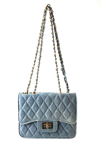 DENIM HANDBAG