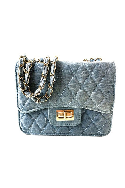 DENIM HANDBAG