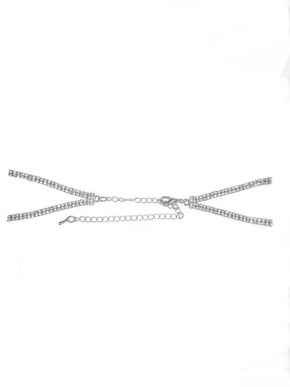 Rhinestone Choker Necklace