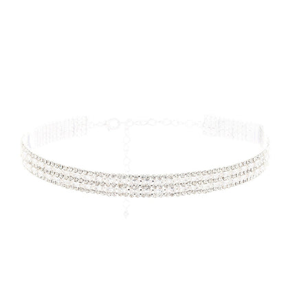 Crystal Baguette Choker