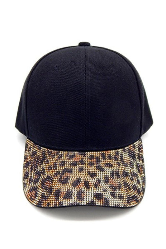 POLYESTER LEO VISSOR BALL CAP