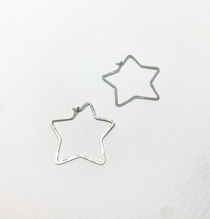 Star Hoops - Size Small