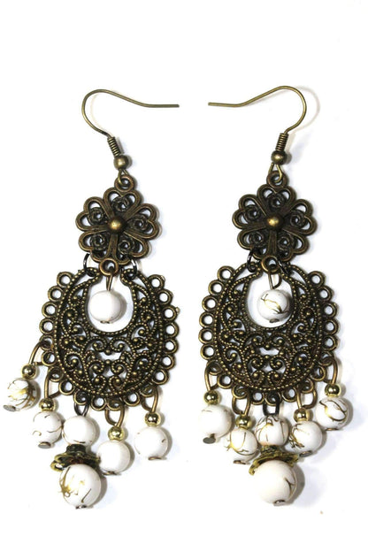 Grand Boheme Filigree Dangle Earrings