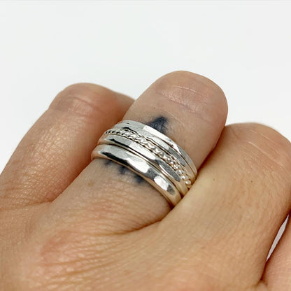 Five Stacking Ring Set