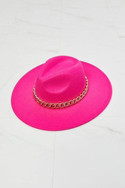 Fedora Hat in Pink