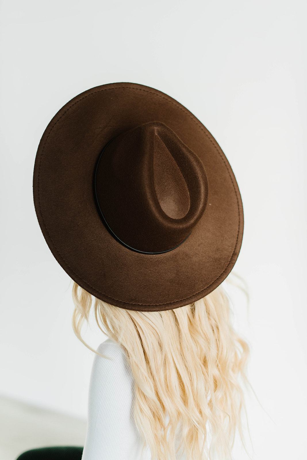 Wide Brim Felt Hat