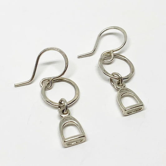 Stirrup Drop Earrings