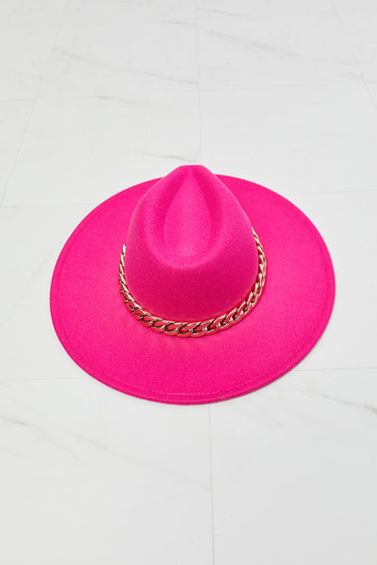 Fedora Hat in Pink