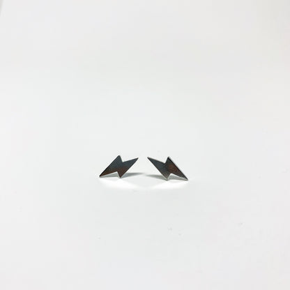 Mini Lightning Bolt Stud Earrings