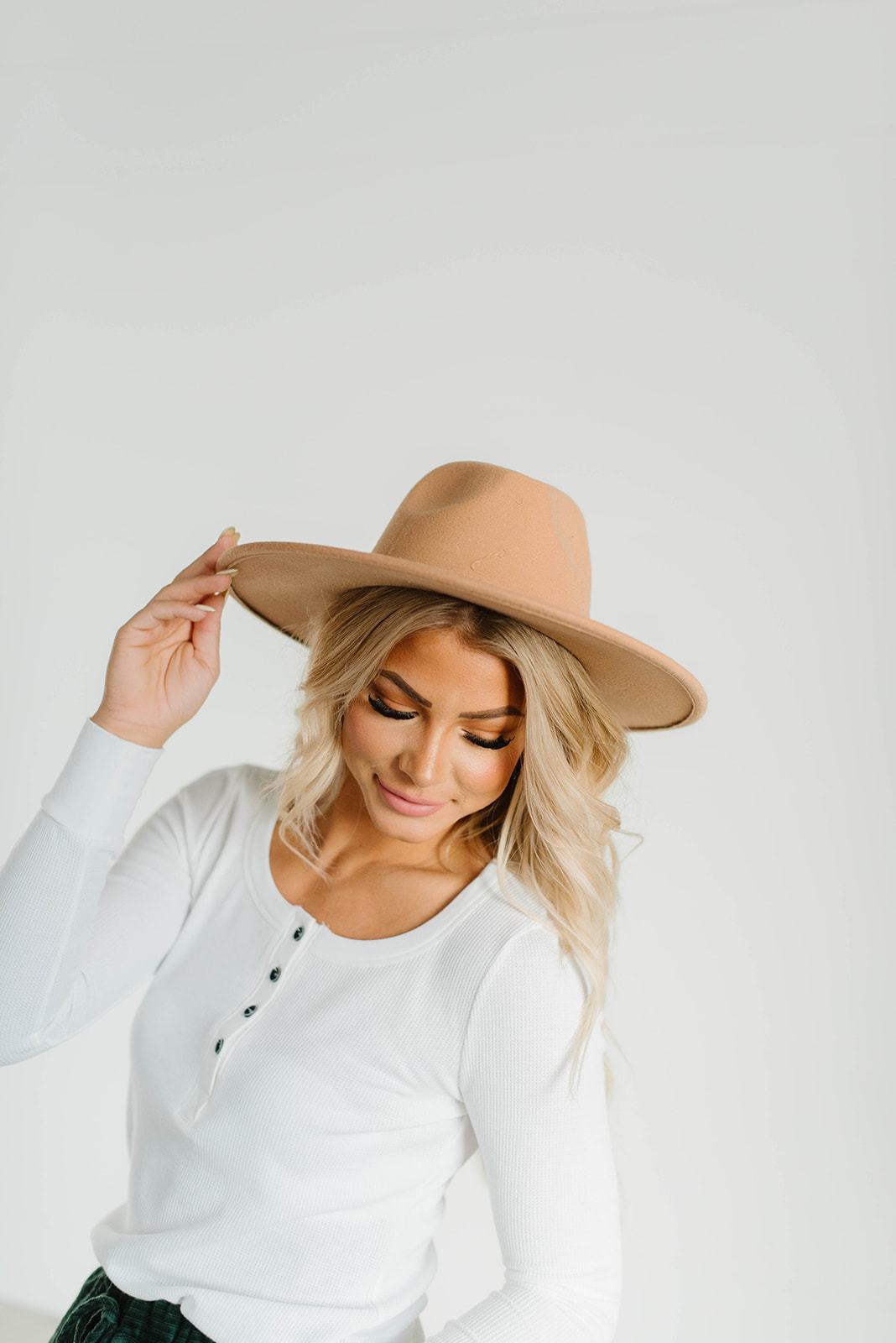 Wide Brim Felt Hat