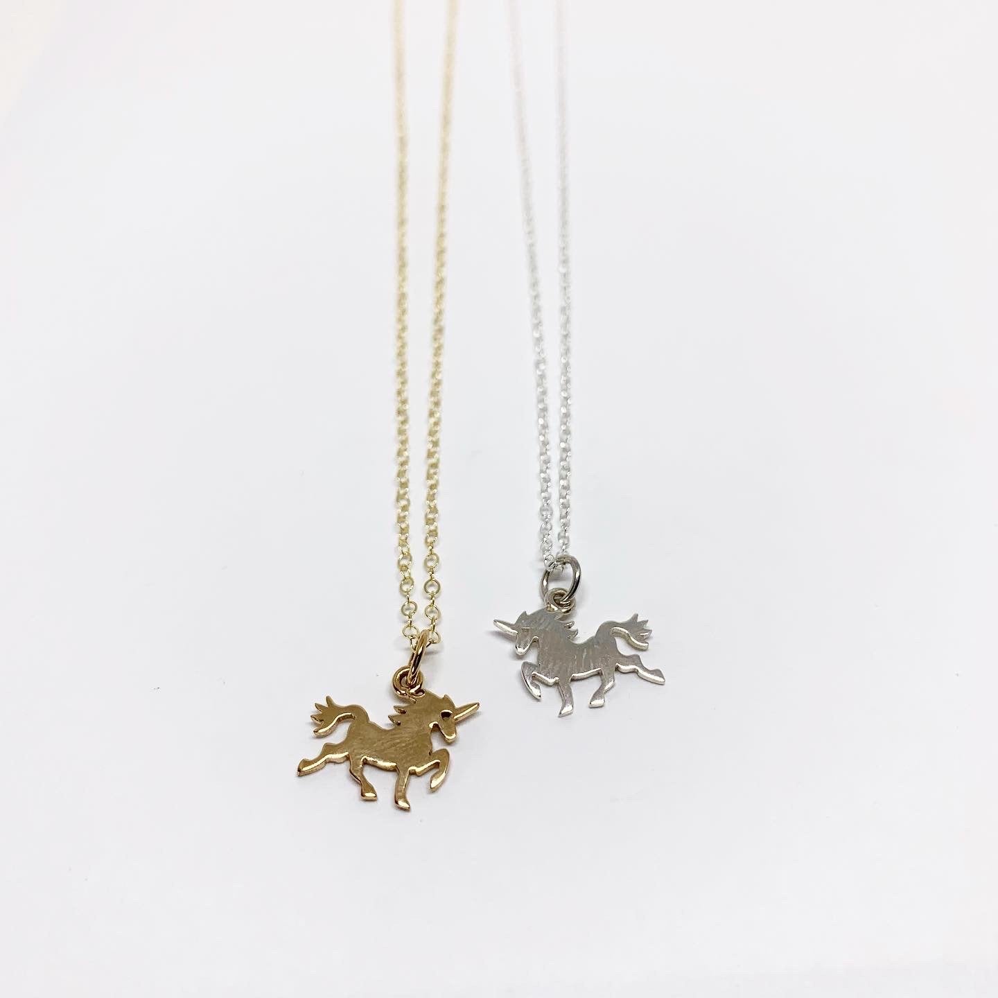 Mini Unicorn Charm Necklace