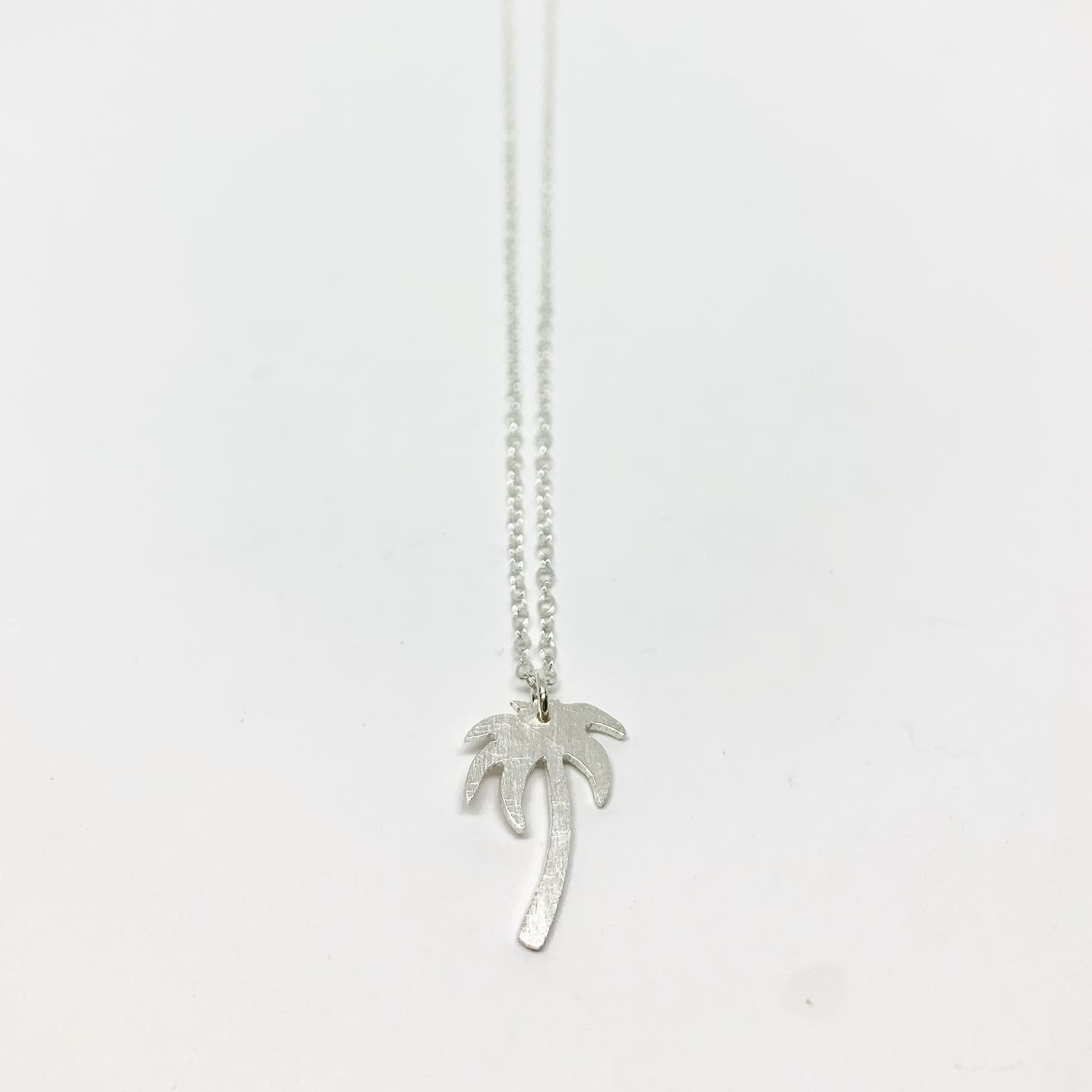 Palm Tree Charm Necklace