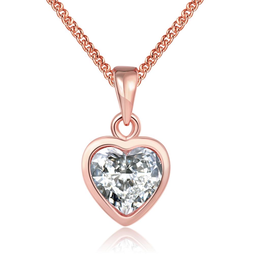 Classic Heart Shaped  Elements Necklace