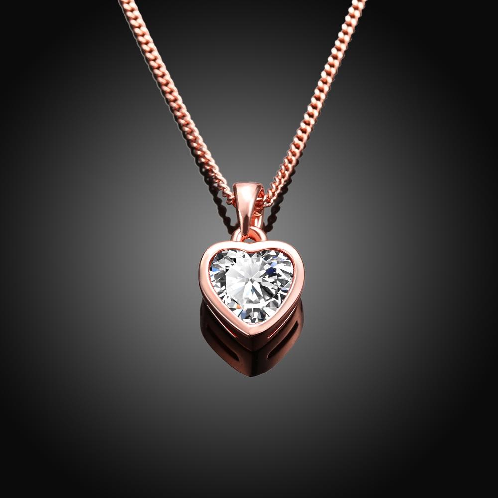 Classic Heart Shaped  Elements Necklace