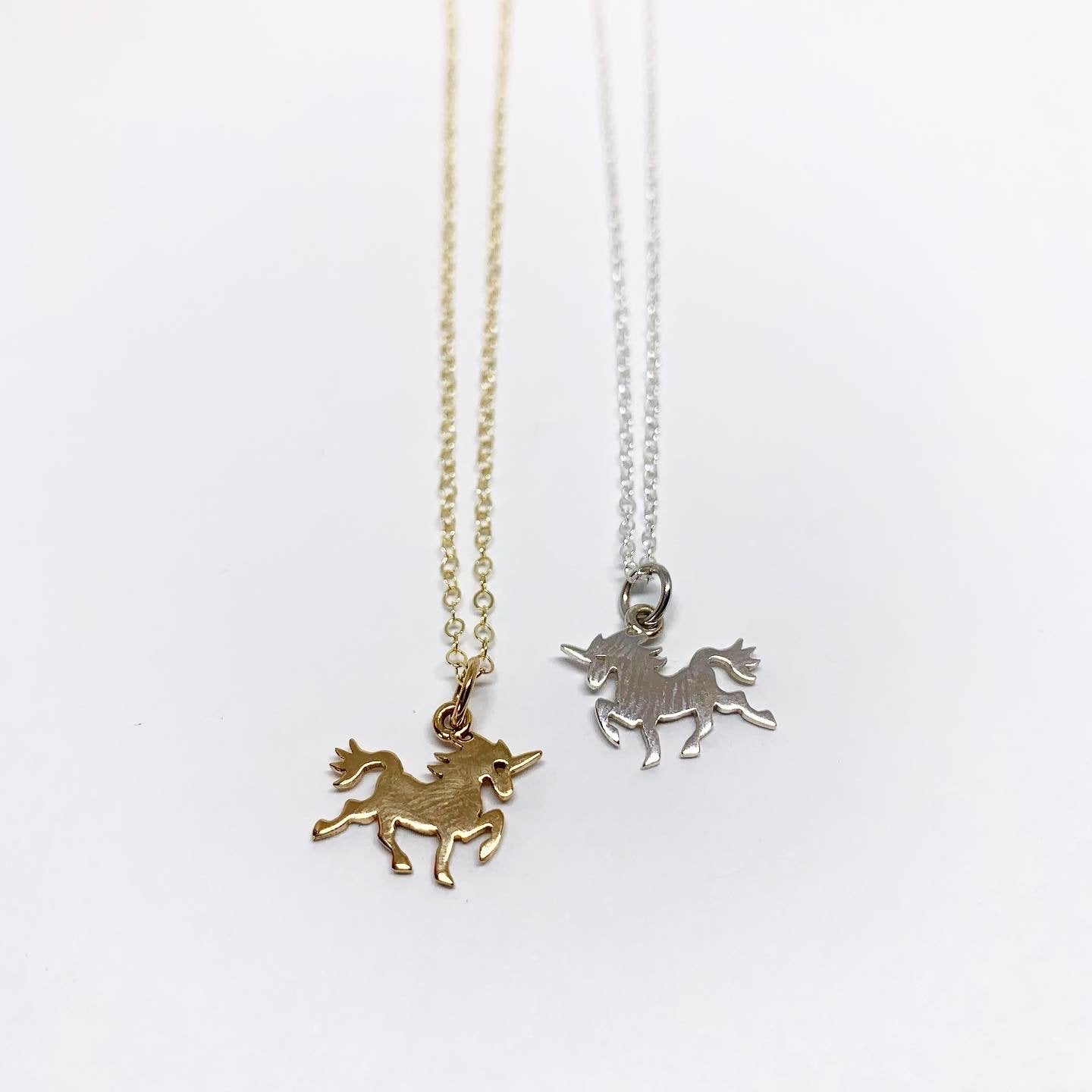 Mini Unicorn Charm Necklace