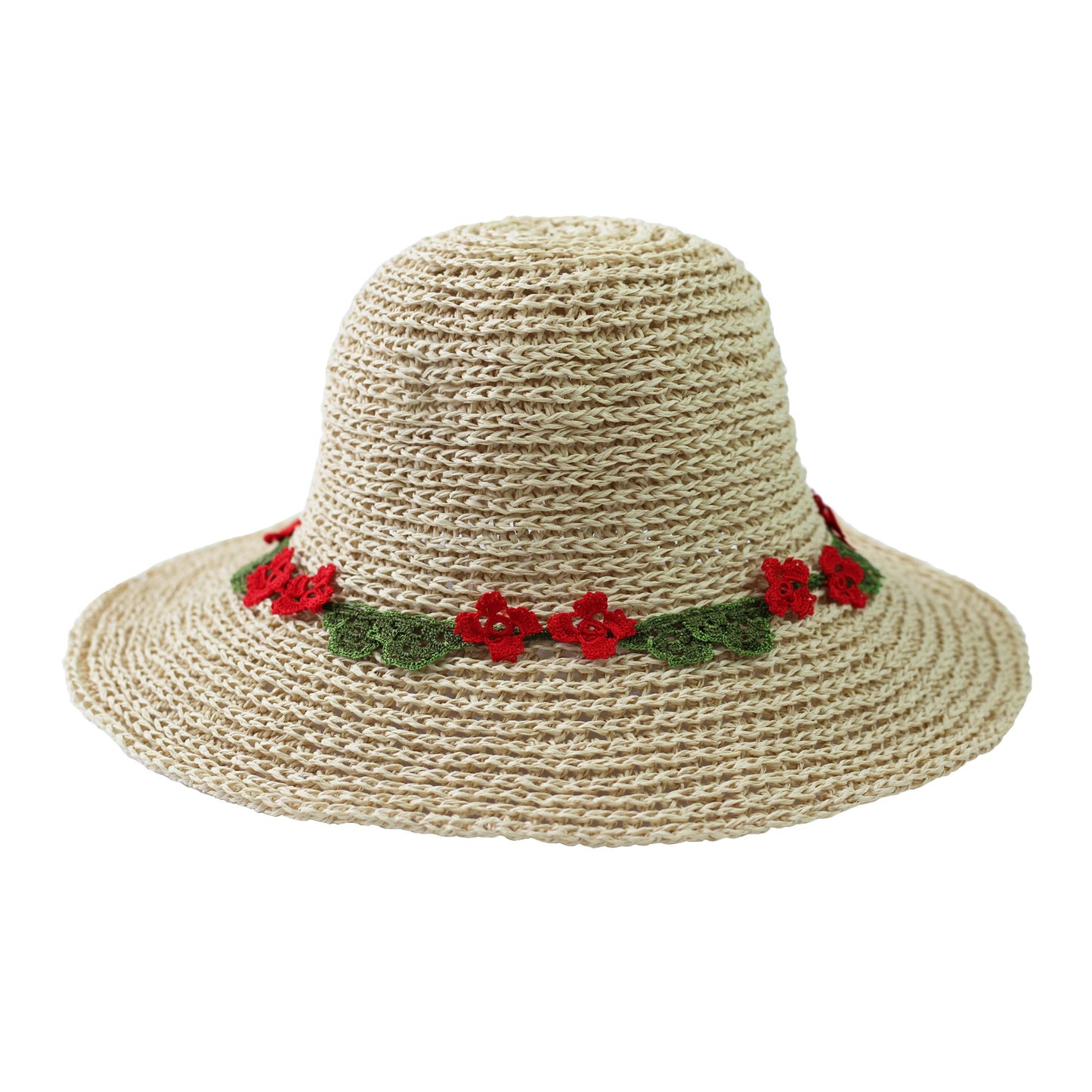 EVIE ARTISAN-MADE STRAW SUNHAT (100% Paper)