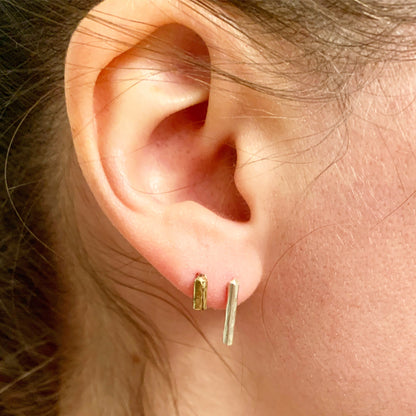 Mini Balance Stud Earrings -1/4"