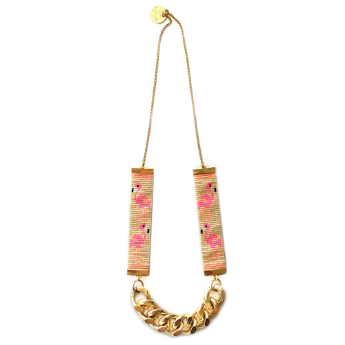 Flamingo Priestess II Necklace