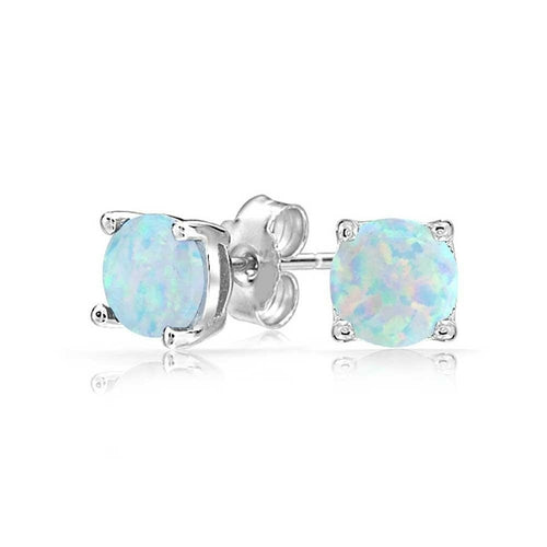 1.55 CTTW Oceanic Opal Classic Studs in 18K Gold Plating (Multiple