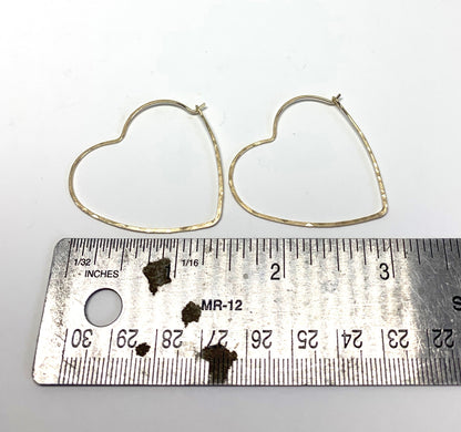 Heart Hoops - Size Large