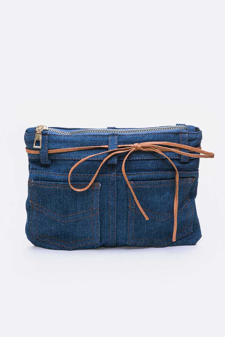 DENIM MONET BAG