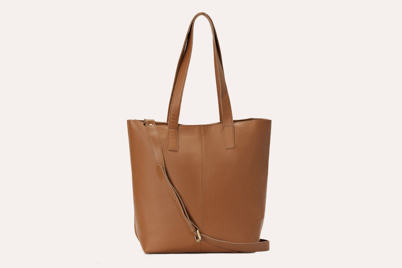 Journalist Tote (Genuine Leather)