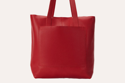 Journalist Tote (Genuine Leather)