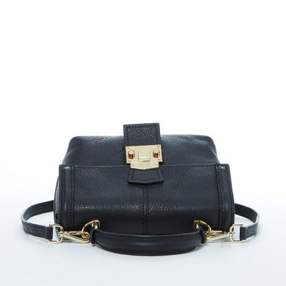 Linda Black Crossbody Backpack Purse