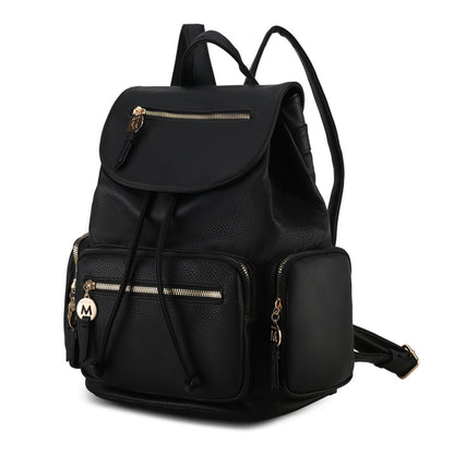 MKF Collection Ivanna Vegan Leather Women Oversize Backpack by Mia K