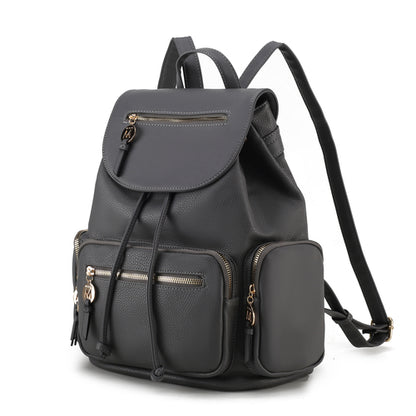 MKF Collection Ivanna Vegan Leather Women Oversize Backpack by Mia K