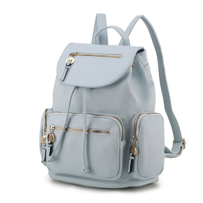 MKF Collection Ivanna Vegan Leather Women Oversize Backpack by Mia K