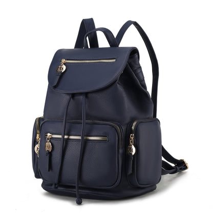 MKF Collection Ivanna Vegan Leather Women Oversize Backpack by Mia K