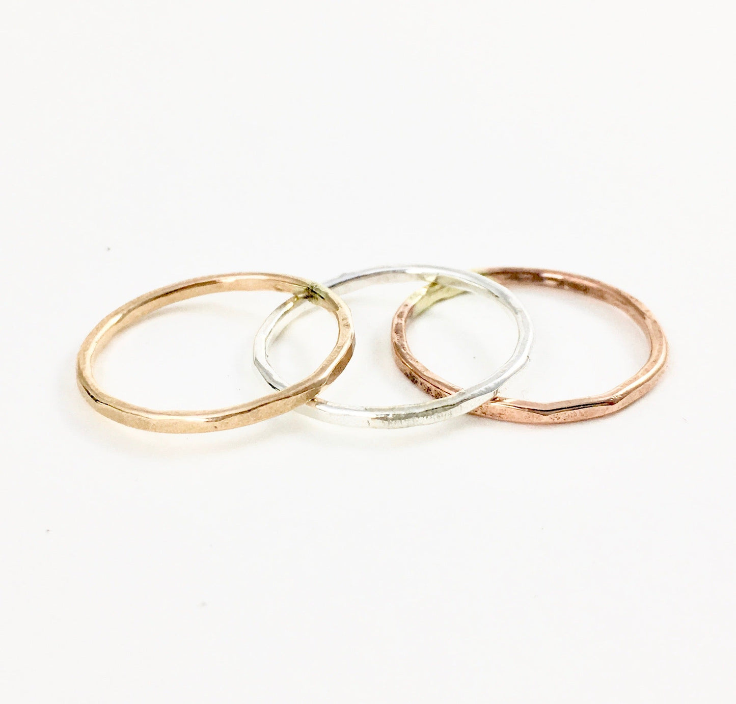 Rustic Stacking Rings