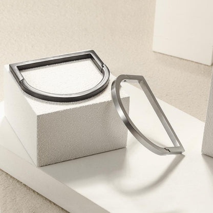 Flat Bar Cuff Bangle