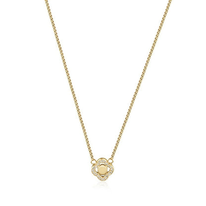 CZ Clover Necklace