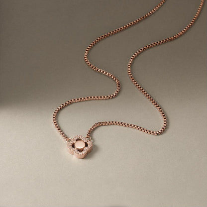 CZ Clover Necklace