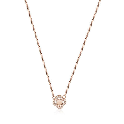 CZ Clover Necklace