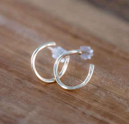 Lucky Horseshoe Stud Earrings