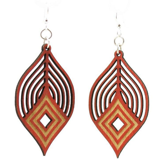 GRATITUDE! trendsetter modest Earrings (recycled materials)