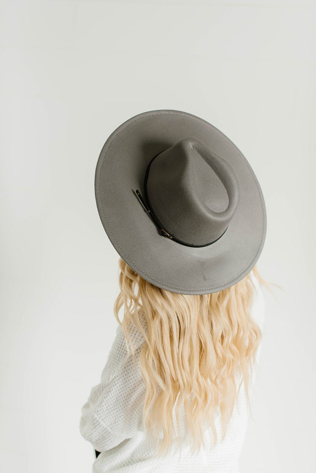 Wide Brim Felt Hat