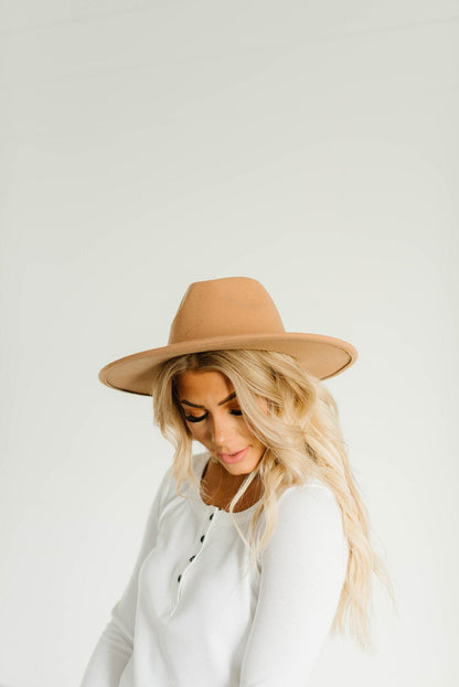 Wide Brim Felt Hat