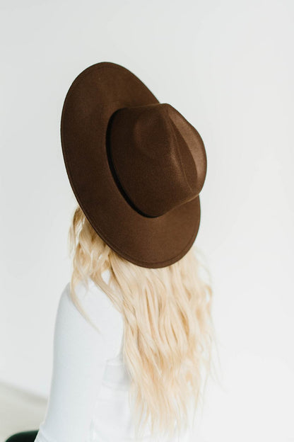 Wide Brim Felt Hat