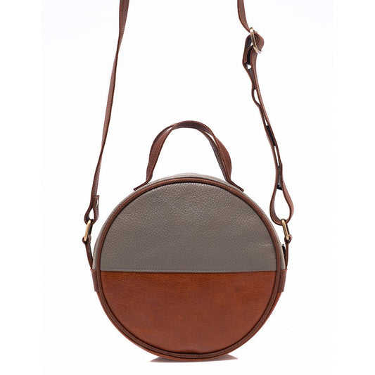 Brown Full Moon Bag