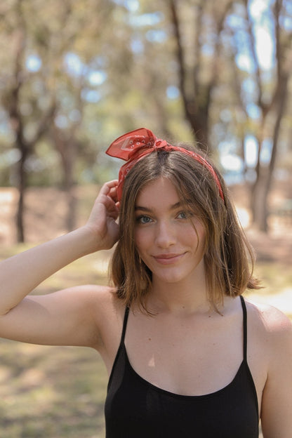 Daisy Flower Field Bandana