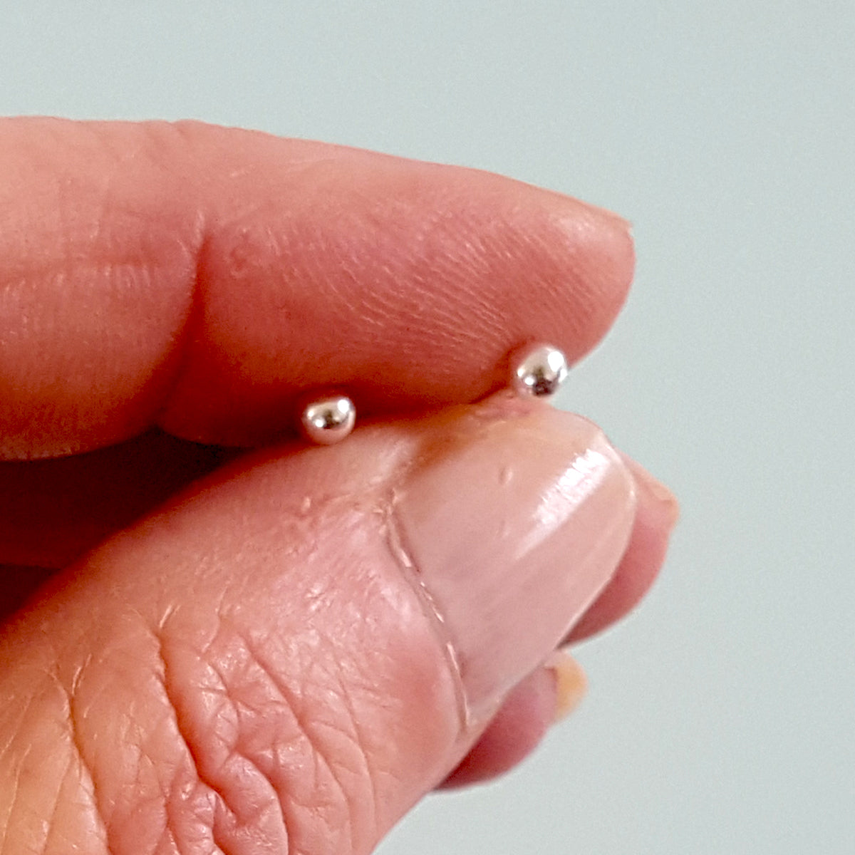 Sterling Silver 3 mm Ball Stud Earrings