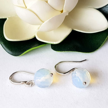 Jelly Opal Dangle Earrings