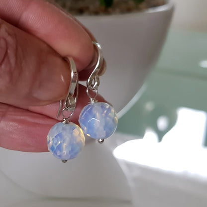 Jelly Opal Dangle Earrings